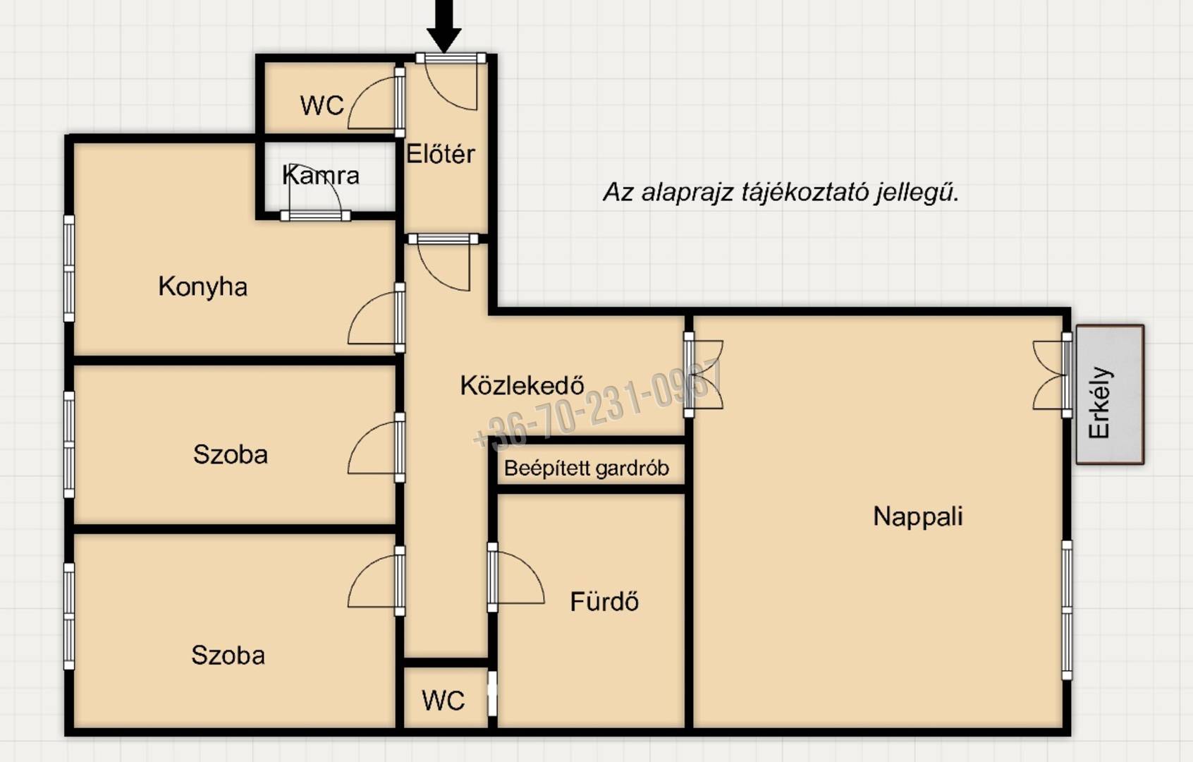 Ingatlan hirdetés kép