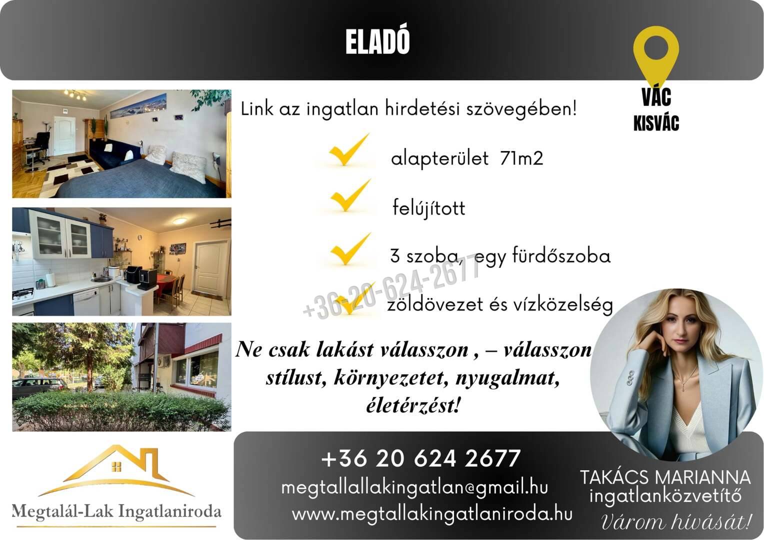 Ingatlan hirdetés kép