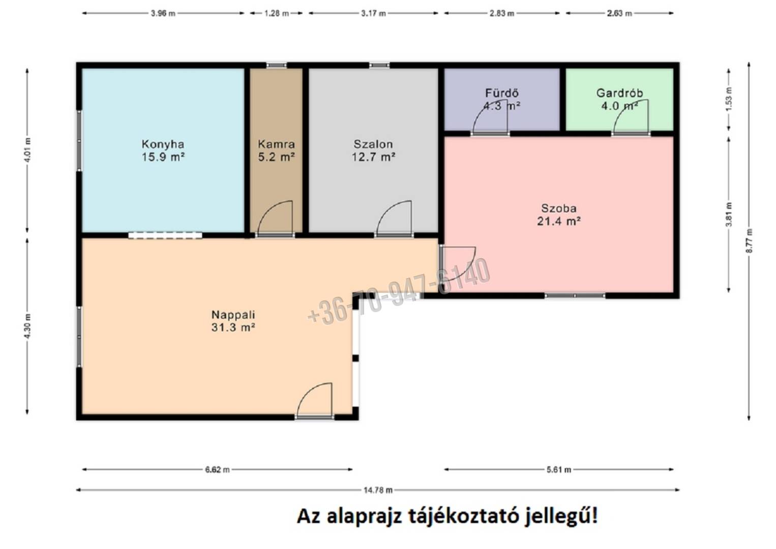 Ingatlan hirdetés kép