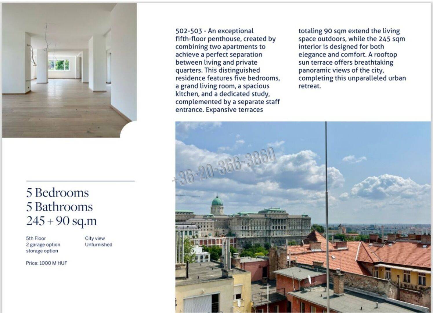 Eladó Társasházi lakás, Budapest I. kerület, Gellérthegy, 245nm, 1000000000 Ft