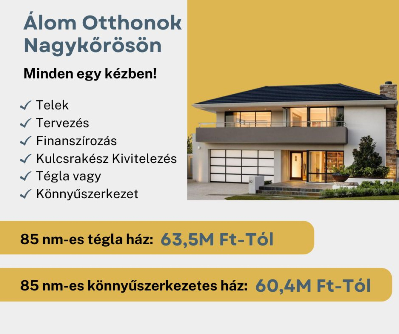 Eladó Ház, Nagykőrös, 85nm, 60400000 Ft