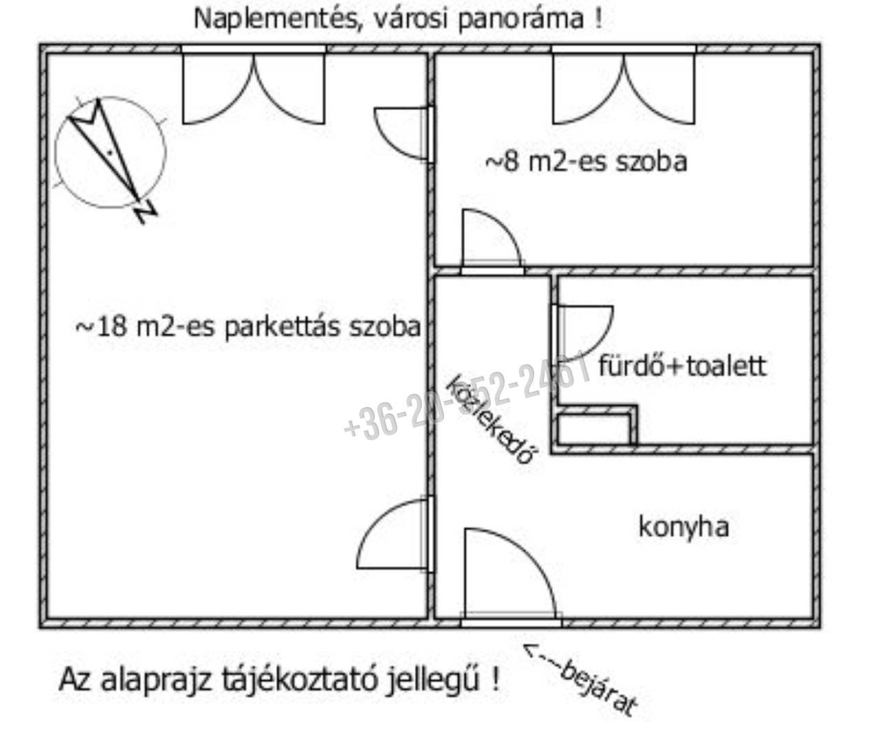 Eladó Panellakás, Tatabánya, Újváros, 36nm, 28900000 Ft