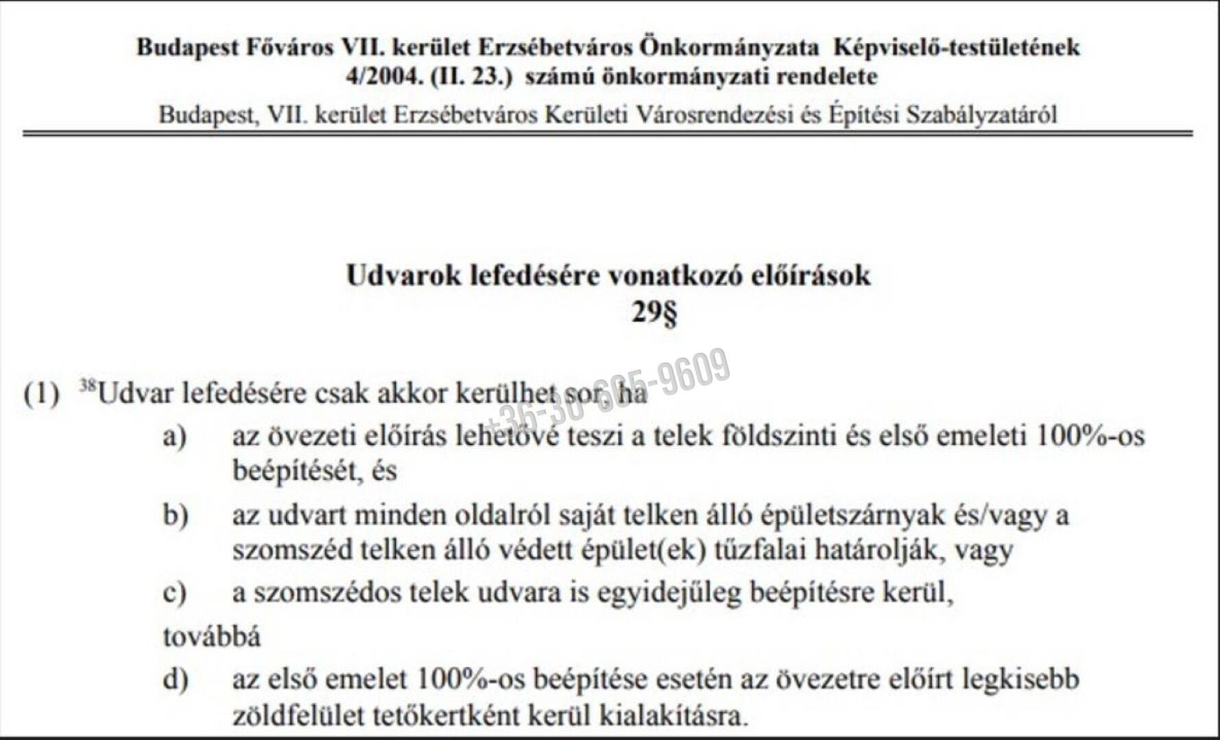 Eladó Építési telek, Budapest VII. kerület, Erzsébetváros (Nagykörúton kívül), 1100nm, 650000000 Ft