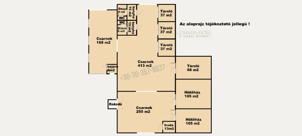 Kiadó Gyárépület, Szeged, Dorozsma, Tóth János Dűlő, 1313nm, 1575600000 Ft