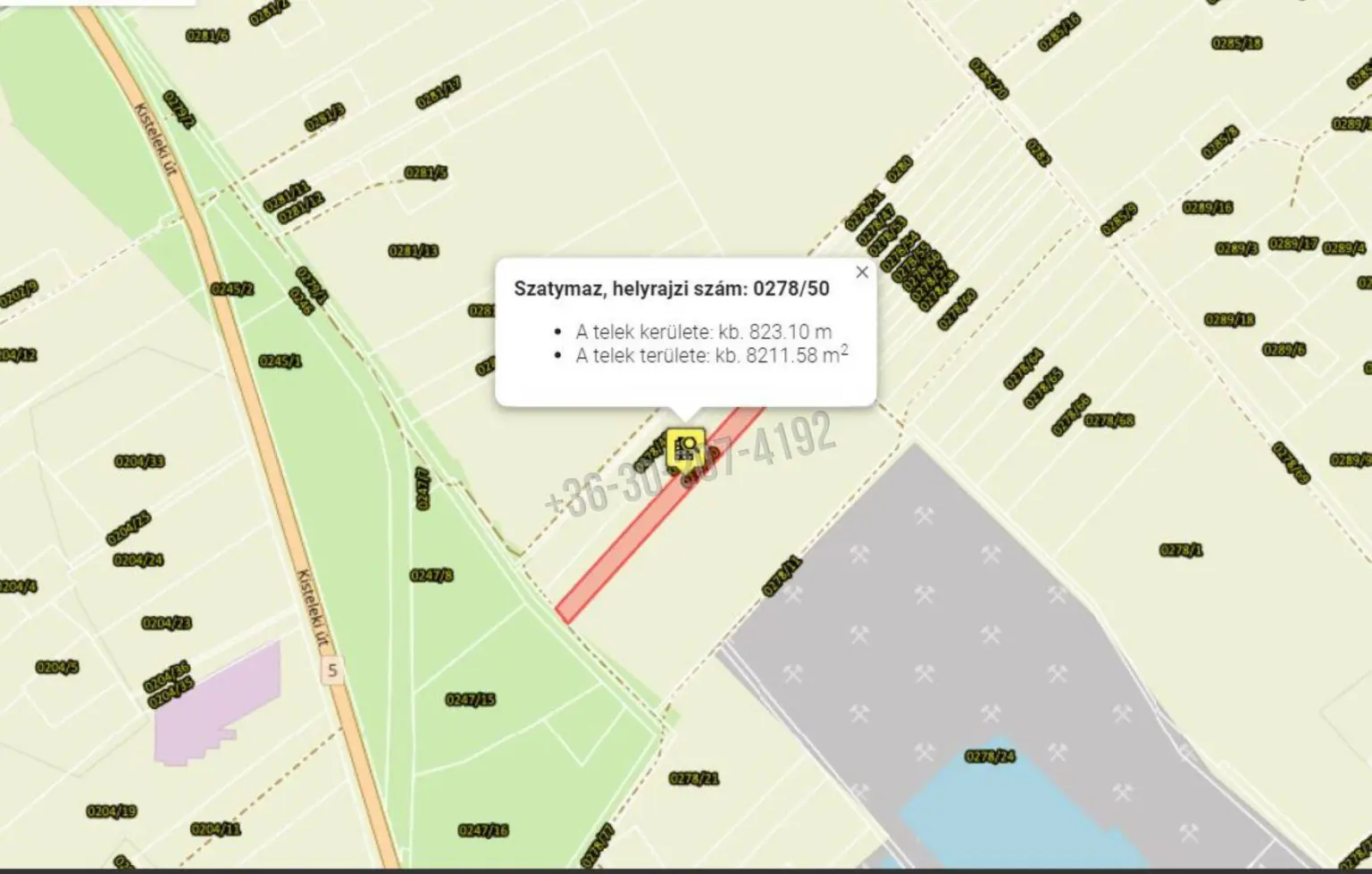 Eladó Külterületi telek, Szatymaz, xxx, 0nm, 3200000 Ft
