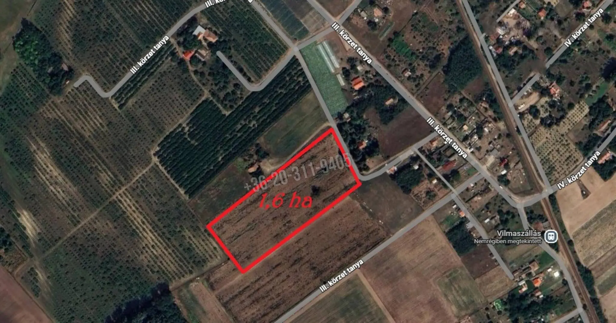 Eladó Külterületi telek, Szatymaz, III. körzet, 0nm, 4500000 Ft