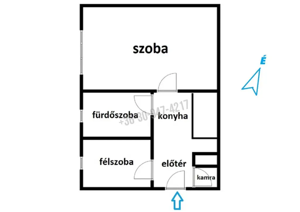 Eladó Társasházi lakás, Tatabánya, Újváros, Köztársaság útja, 36nm, 34990000 Ft