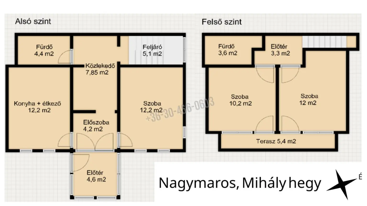 Eladó Üdülő, nyaraló, Nagymaros, Nincs megadva, Mihályhegyi utca, 83nm, 75000000 Ft