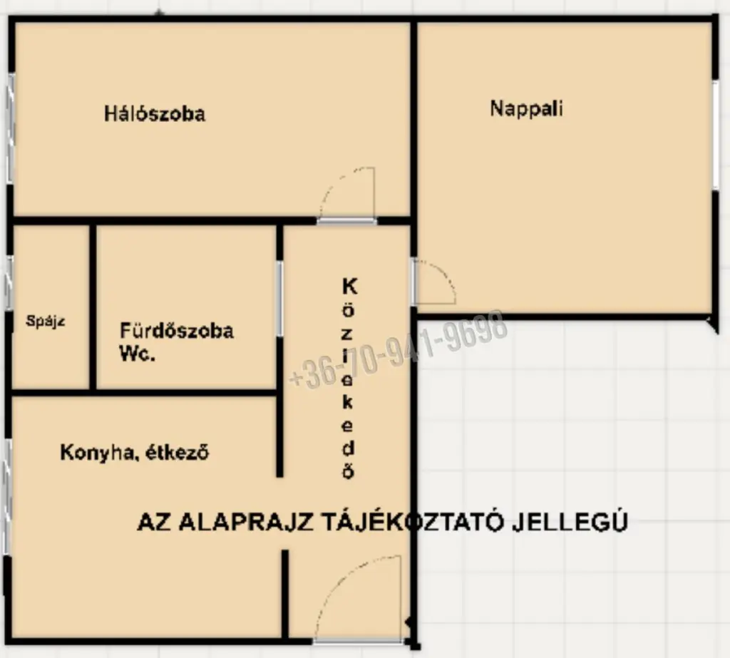 Eladó Társasházi lakás, Dunaújváros, Belváros, Erkel kert, 53nm, 34000000 Ft