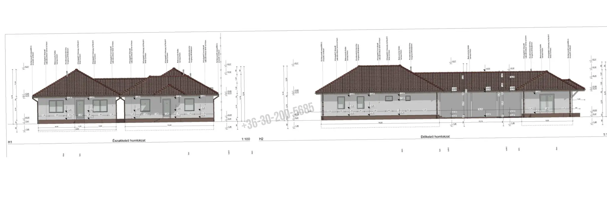 Eladó Ikerház, Erdőkertes, Kincstáriligetek, Fő utca, 110nm, 94900000 Ft