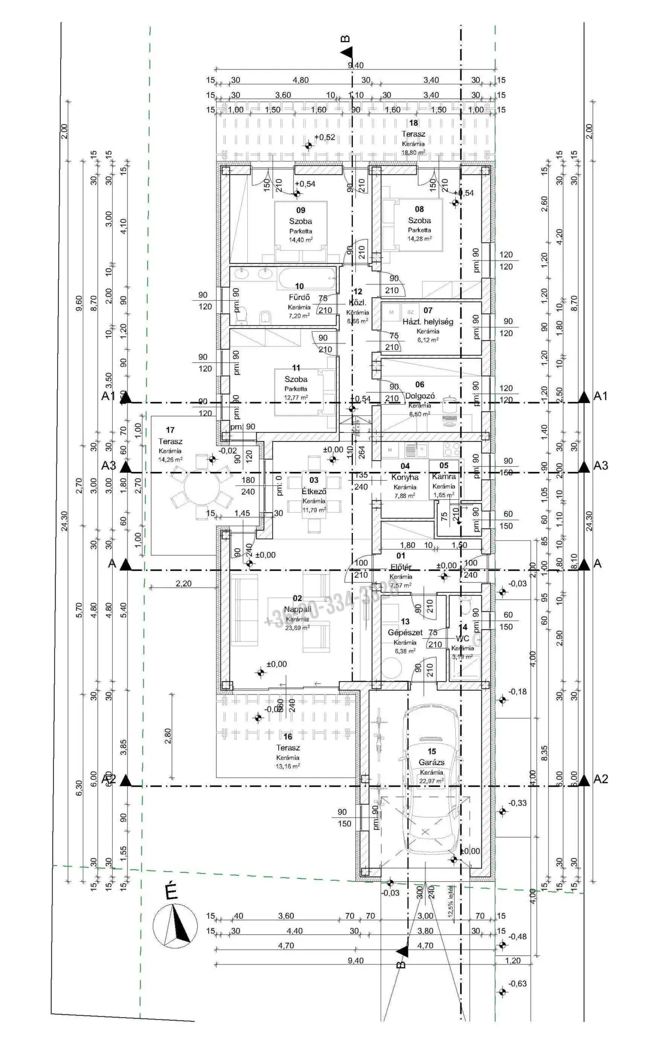 Eladó Családi ház, Nagytarcsa, Öregszőlő lakópark, 155nm, 115000000 Ft