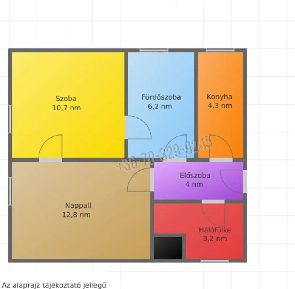 Eladó Társasházi lakás, Salgótarján, Rokkant, Meredek utca, 41nm, 12990000 Ft