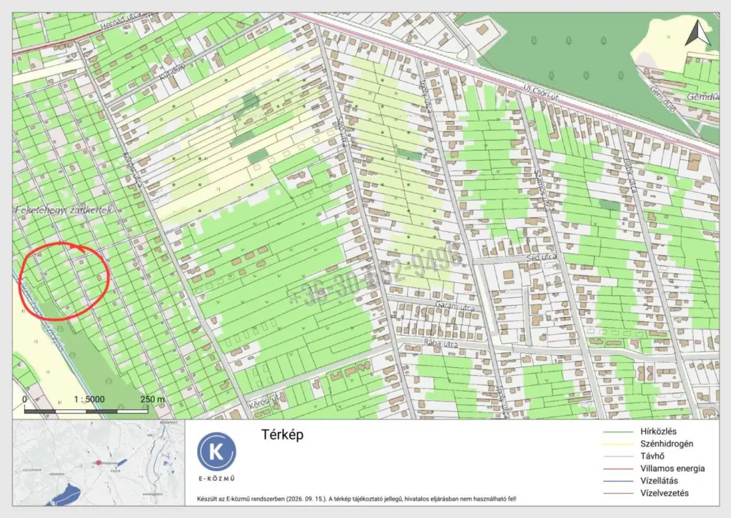 Eladó Külterületi telek, Székesfehérvár, Nincs megadva, Külterület, 0nm, 5000000 Ft