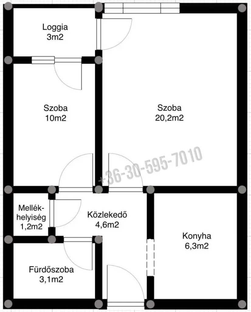 Eladó Társasházi lakás, Budapest X. kerület, Óhegy, Mádi utca, 45nm, 61900000 Ft