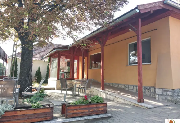 Eladó üzlethelység, Tinnye, ÉLELMISZERIPARI ÜZLET ÉS FELDOLGOZÓ ÜZEM TINNYÉN, 200nm, 125000000 Ft