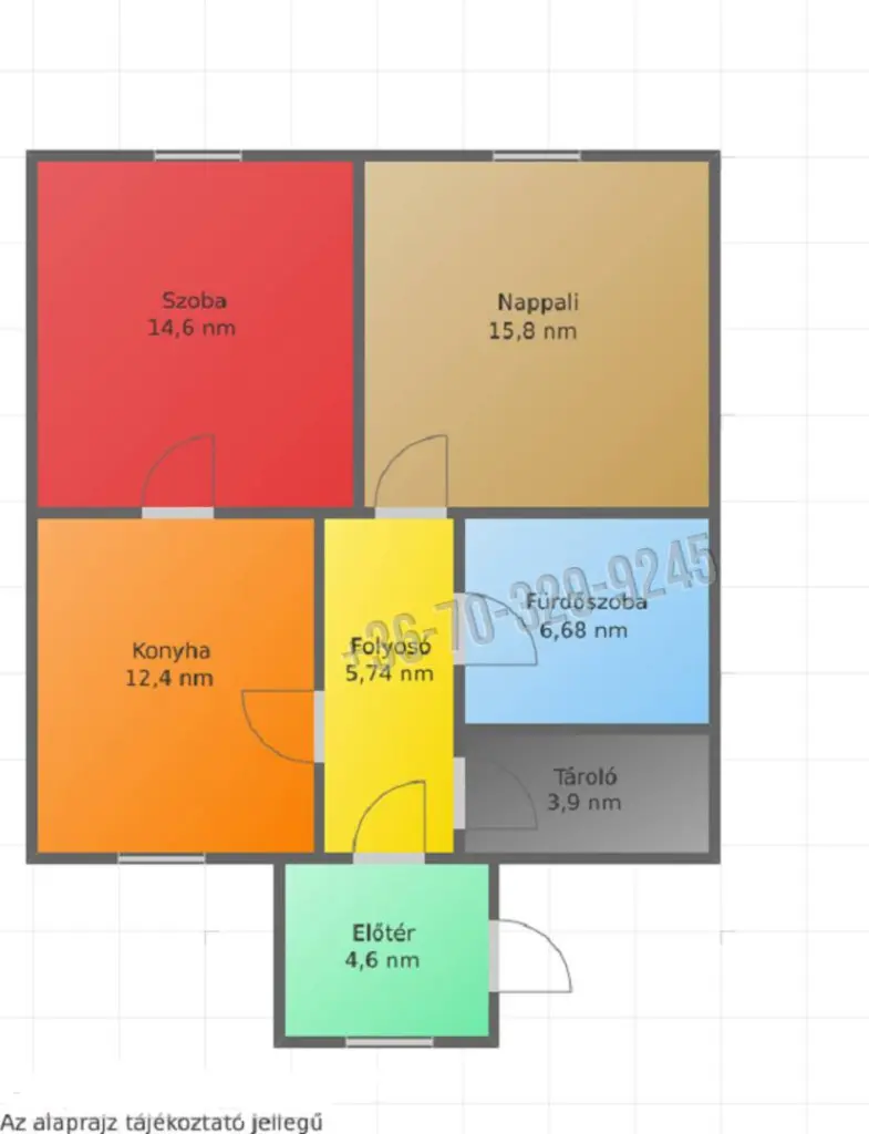 Eladó Családi ház, Salgótarján, Zagyvapálfalva, Csokonai út, 64nm, 9990000 Ft