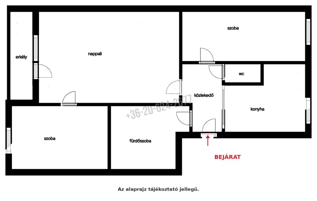 Eladó Társasházi lakás, Balassagyarmat, Nincs megadva, 60nm, 42900000 Ft