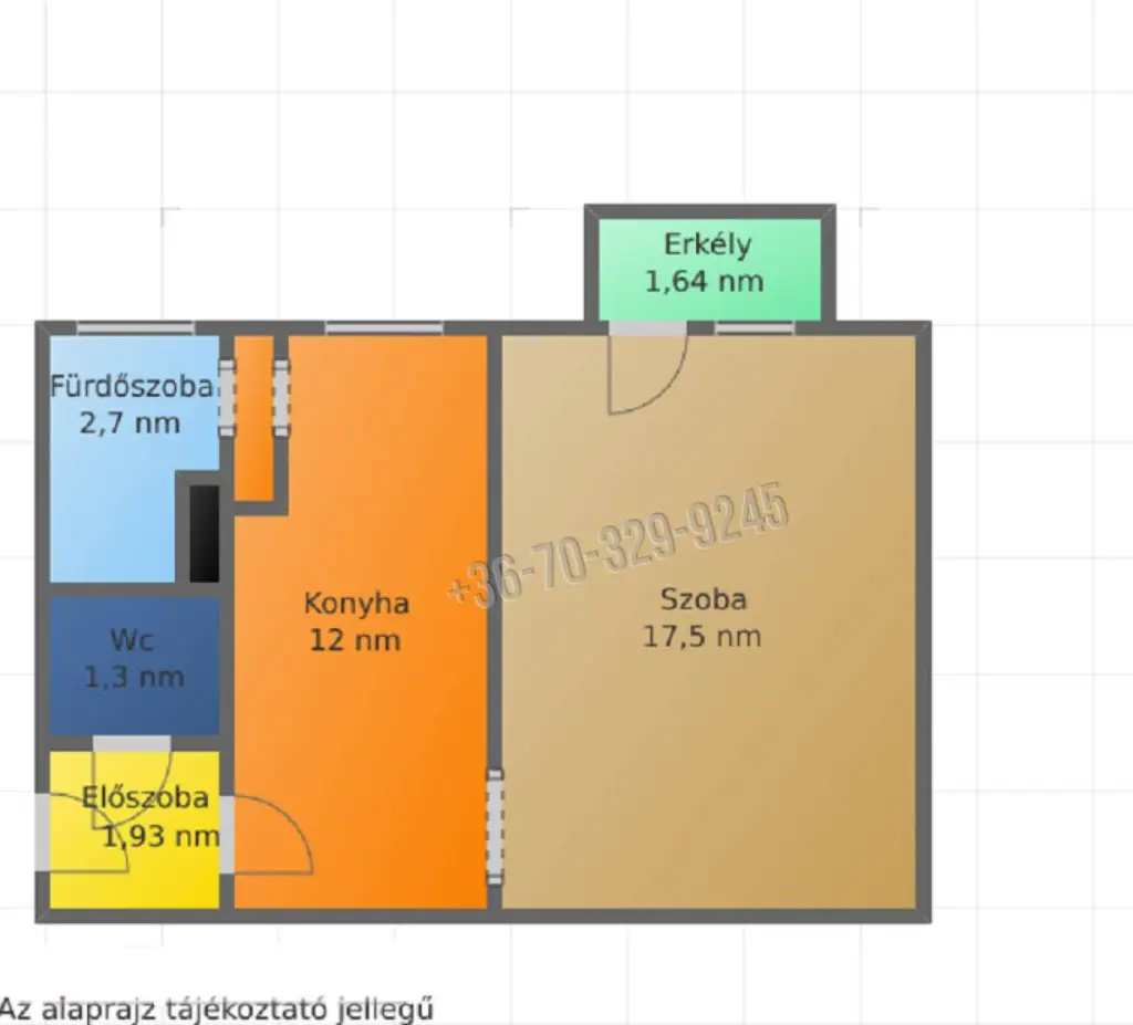 Eladó Társasházi lakás, Salgótarján, Zagyvapálfalva, Budapesti út, 34nm, 7900000 Ft